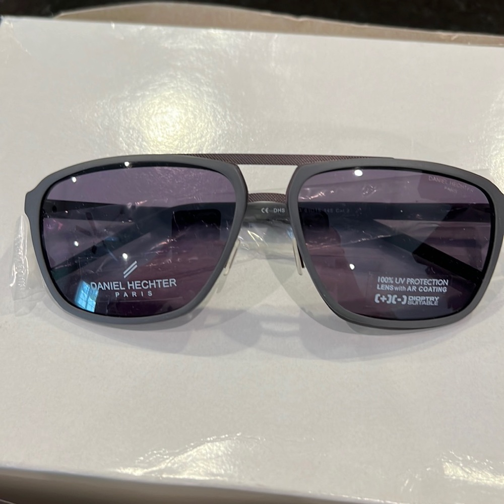 Brand New Authentic Daniel Hechter Sunglasses including original Case & Wipe